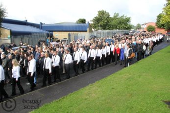 Tony Catney funeral 13/08/2014