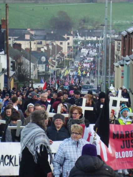 Bloody Sunday, March for Justice 1 Febbraio 2015